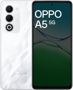 OPPO A5 5G (Mist White, 6GB RAM, 128GB Storage)