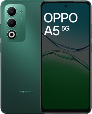 OPPO A5 5G (Aurora Green, 6GB RAM, 128GB Storage)