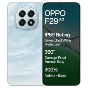 OPPO F29 5G (Glacier Blue, 8GB RAM, 128GB Storage)