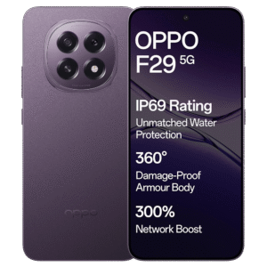 OPPO F29 5G (Solid Purple, 8GB RAM, 256GB Storage)