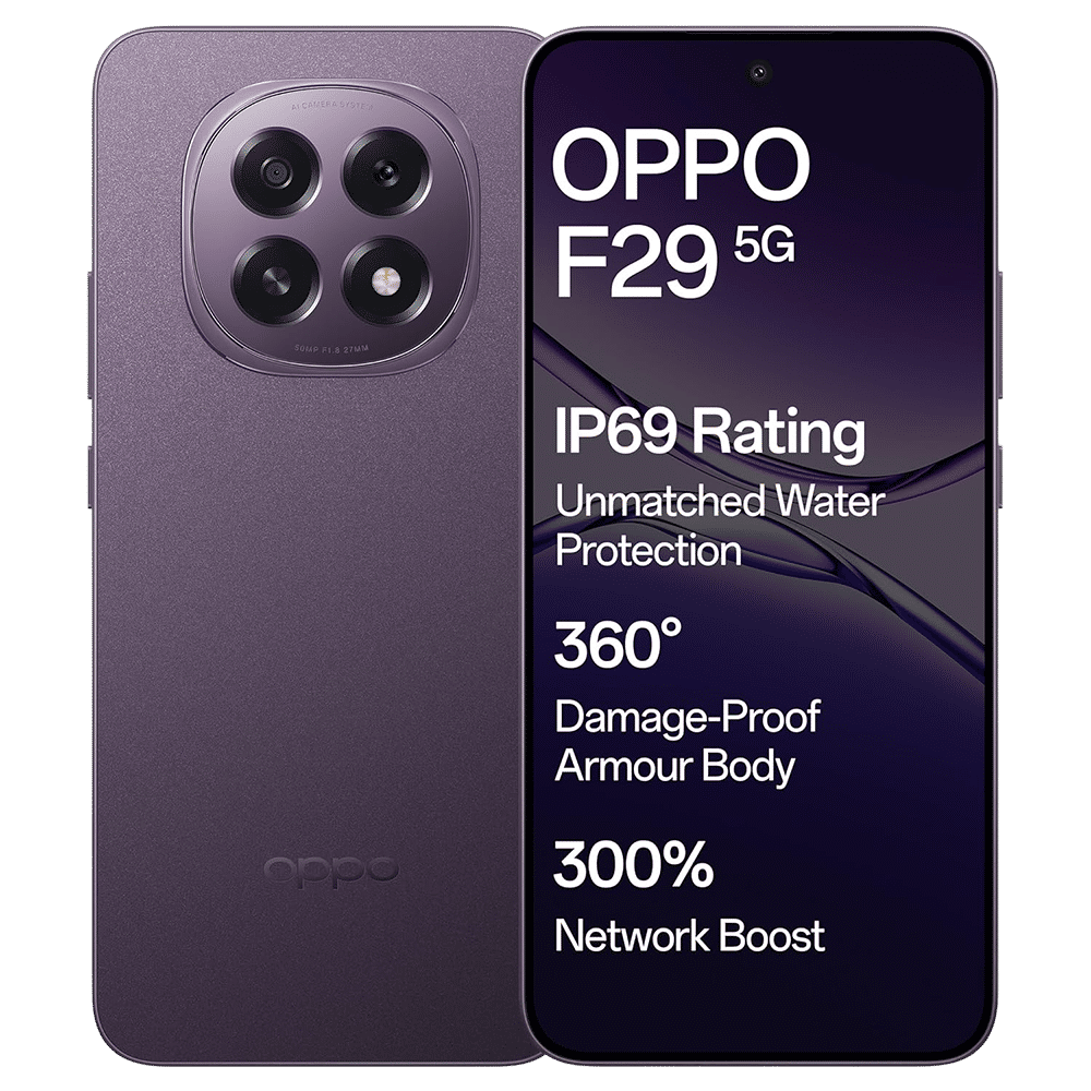 OPPO F29 5G Solid Purple 8GB RAM 256GB Storage