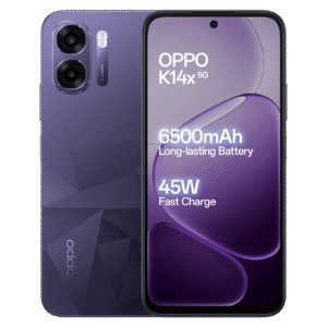 OPPO K14x 5G (Prism Violet, 4GB RAM, 128GB Storage)