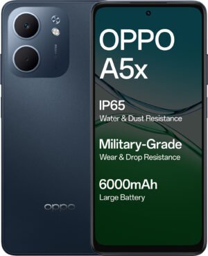 OPPO A5x 5G (Midnight Blue, 6GB RAM, 128GB Storage)