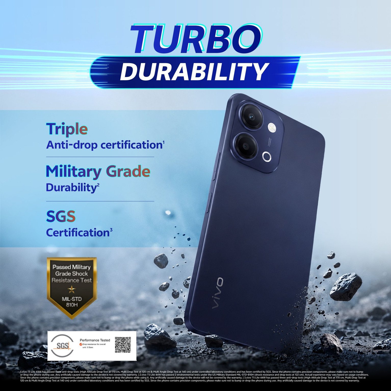 vivo T5 Lite 44W 5G Smartphone (Twilight Shadow, 4GB RAM, 128GB Storage) - Image 4