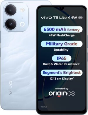 vivo T5 Lite 44W 5G Smartphone Wave Blue (1)